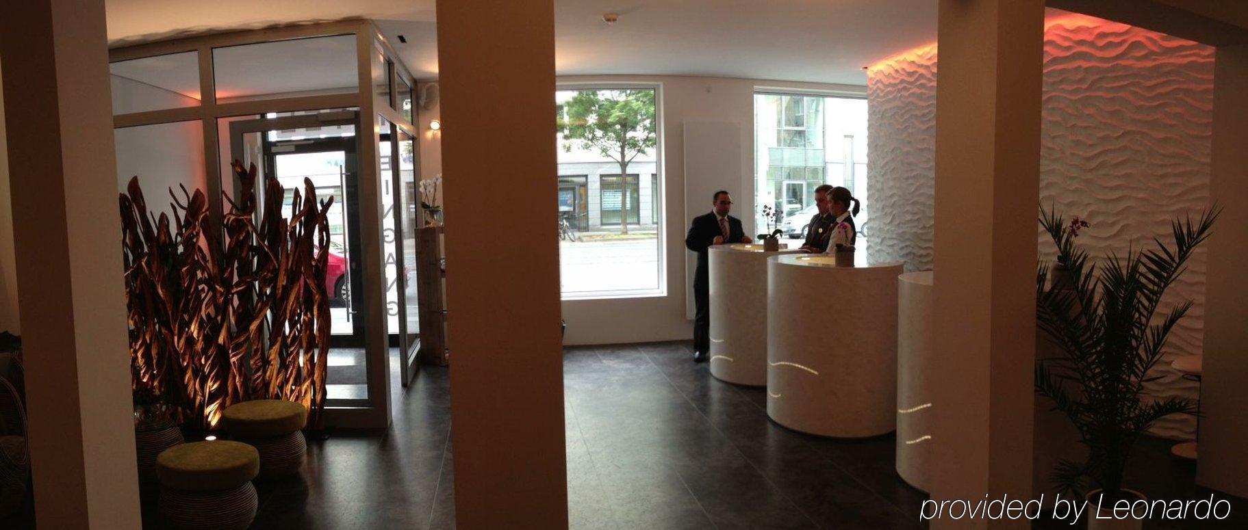 June Six Hotel Hannover City Beltér fotó